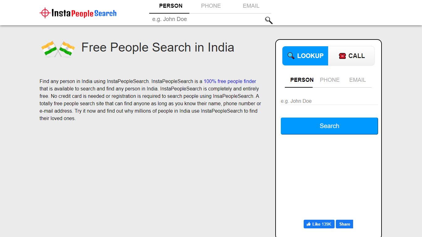 Free People Search for India | India People Finder ...