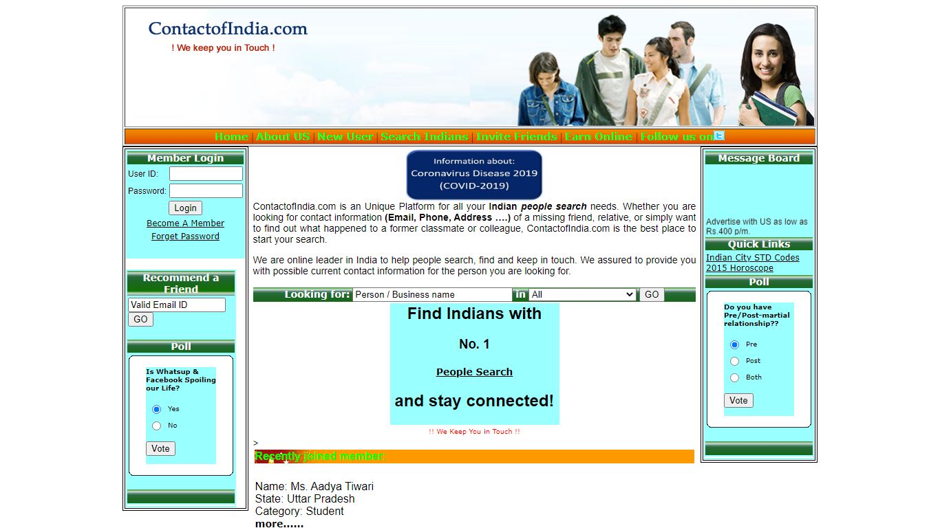 Find Indians, Address search Indian people, Address search ...